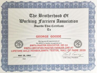 Master Farrier Gold Member